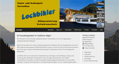 Desktop Screenshot of lochbihler-putz.de