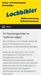 Mobile Screenshot of lochbihler-putz.de